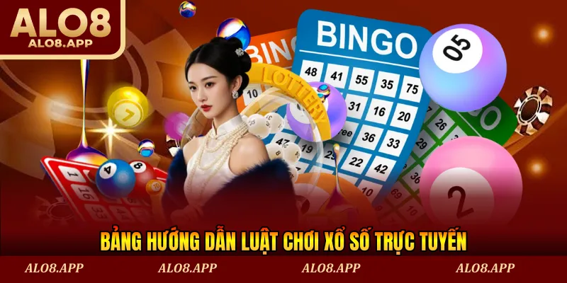 Bảng hướng dẫn luật chơi xổ số trực tuyến