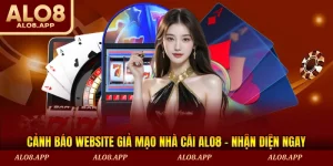 Cảnh báo website giả mạo nhà cái ALO8