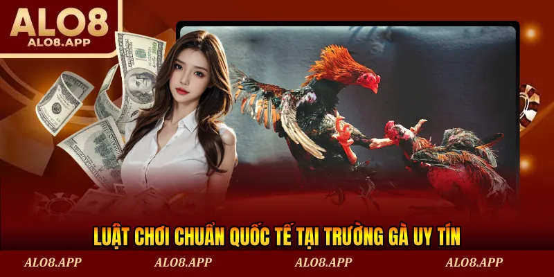 Luật chơi chuẩn quốc tế tại trường gà uy tín