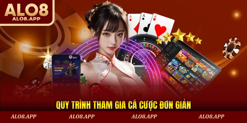 Quy trình tham gia cá cược đơn giản