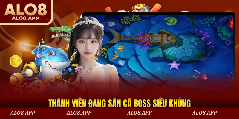 Thành viên đang săn cá boss siêu khủng